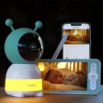 BOIFUN Babyphone mit Kamera (2K) – 5" Monitor, WLAN, 360° PTZ, 4x Zoom, Nachtsicht & Smart-Erkennung
