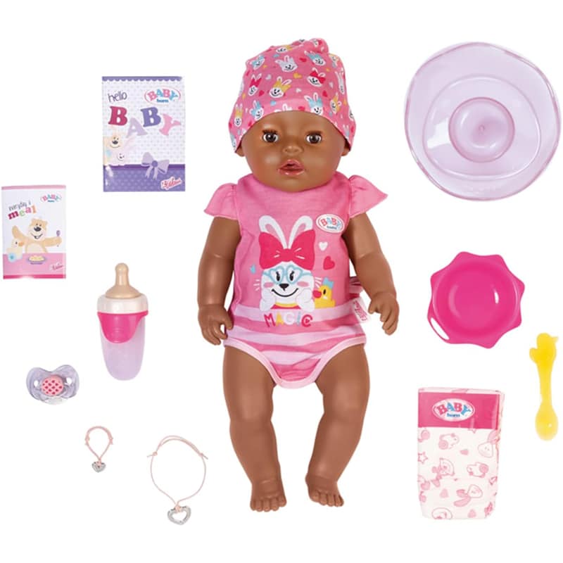 BABY 1 BABY born Magic Girl DoC, Babypuppe mit 10 Funktionen