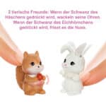 2 Puppen, 1x blond, 1x schwarz,