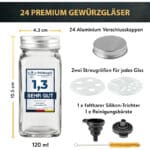 24 premium gewutzglaser