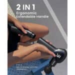 2in1 ergonomic extendable handle