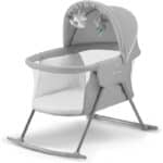 Kinderkraft Kinderbett 3 in 1 LOVI – Babybett, Wiege und Reisebett
