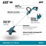 Makita DUR193Z Akku-Rasentrimmer 18V