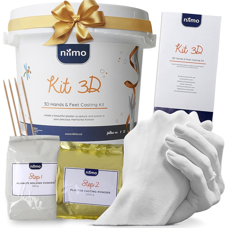 Niimo 3D Handabdruck Set für Paare