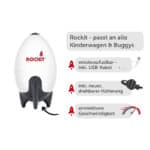 ROCKIT Kinderwagenschaukler – Das Original Baby-Rocker-Rakete