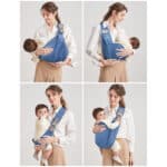 Mumgaroo Babytrage – Multifunktional für Neugeborene bis 15 kg (0-36 Monate)