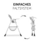 Hauck Sit N Fold Kinderhochstuhl – Klappbar, Leicht, Verstellbar