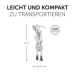 Hauck Sit N Fold Kinderhochstuhl – Klappbar, Leicht, Verstellbar