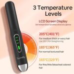 SUNMAY Voga 2-in-1 Kabelloser Haarglätter & Lockenwickler, USB, 4800mAh Akku, 3 Temp. – Bild 2