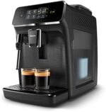 PHILIPS SERIES 2200 KAFFEEVOLLAUTOMAT – KLASSISCHER MILCHAUFSCHÄUMER, INTUITIVES TOUCHDISPLAY