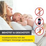 EASYmaxx Insektenschutz & Pollenschutz – Zuschnitt bis 150x130 cm, Einfache Montage ohne Bohren, Klett- und Magnetbefestigung