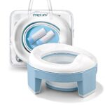 Kinder-Toilettensitz 3-in-1 - Faltbar, tragbar, Anti-Rutsch-Design