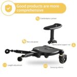 Vihir Buggy Board -Universal Mitfahrbrett mit Sitz