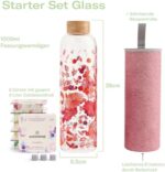 waterdrop® Muttertagsgeschenk – Starter Set mit Glass Bottle + 18 Microdrinks in 6 fruchtigen Sorten