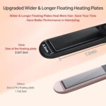 SUNMAY Voga 2-in-1 Kabelloser Haarglätter & Lockenwickler, USB, 4800mAh Akku, 3 Temp.