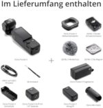 DJI Osmo Pocket 3 - 4K Vlogging-Kamera mit 3-Achsen-Stabilisierung und 1-Zoll-CMOS