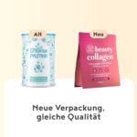 Alpha Foods Beauty Collagen Pulver (400g) - Kollagen Hydrolysat Peptide Type I, II, III & IV - Hochdosiert Kollagenpulver mit Hyaluronsäure, Elastin, und Keratin
