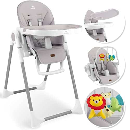 KIDIZ® 3in1 Hochstuhl Kinderhochstuhl inkl. Spielbügel