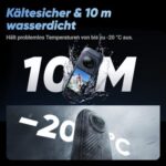 Insta360 X4 – 8K 360° Action-Cam, 4K Weitwinkel, Unsichtbarer Selfie-Stick, 135 Min Akku, Wasserdicht, KI-Stabilisierung