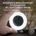 Razer Kiyo - Streaming-Kamera mit Ring-Beleuchtung