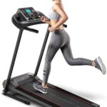 Sportstech F10 Laufband Klappbar – App-Funktion, Schmierung, 13 Programme, 10 km/h, 120 kg