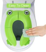 PandaEar Faltbarer Toilettensitz für Kinder – Tragbarer, Rutschfester und Recycelbarer Toilettentrainer