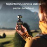 DJI Osmo Pocket 3 - 4K Vlogging-Kamera mit 3-Achsen-Stabilisierung und 1-Zoll-CMOS