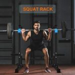 Multifunktionales Squat Rack – Höhenverstellbarer Hantelständer für Zuhause