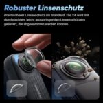 Insta360 X4 – 8K 360° Action-Cam, 4K Weitwinkel, Unsichtbarer Selfie-Stick, 135 Min Akku, Wasserdicht, KI-Stabilisierung