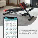 FF Finer Form Multifunktionale Hantelbank für Ganzkörpertraining - Hyper Rückenverlängerung, Römischer Stuhl, verstellbare Bauchmuskelbank, Schrägbank, Flachbank