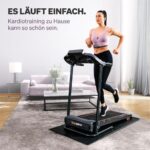 Sportstech F10 Laufband Klappbar – App-Funktion, Schmierung, 13 Programme, 10 km/h, 120 kg