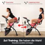 Sportstech X150 Fitnessbike mit Live-App für Full Body Workout