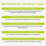 VELMIA Fahrradsattel – Maximaler Fahrkomfort mit 3-Zonen-Konzept und ShockAbsorb Federung!