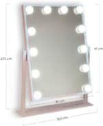 Flamingueo LED Schminkspiegel - 3 Modi Hollywood Kosmetikspiegel, Led Spiegel – Bild 2