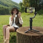 DJI Osmo Mobile 6 – 3-Achsen Gimbal, Tragbar & Faltbar, Integrierter Verlängerungsstab, Objektverfolgung, Vlogging & Social Media