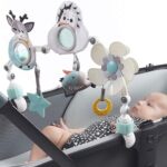 Sunny Stroll Spielbogen - Interaktives Rasselspielzeug, ab 0 M +, mit Universal Clips
