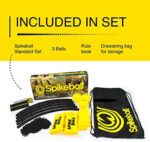 Spikeball Standard 3-Ball-Set – Spiel für Garten, Strand, Park, drinnen