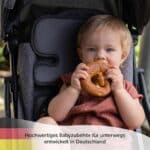 Atmungsaktive Sommer-Sitzeinlage für Kinderwagen, Buggy & Kindersitz - Kühlt und schützt vor Flecken