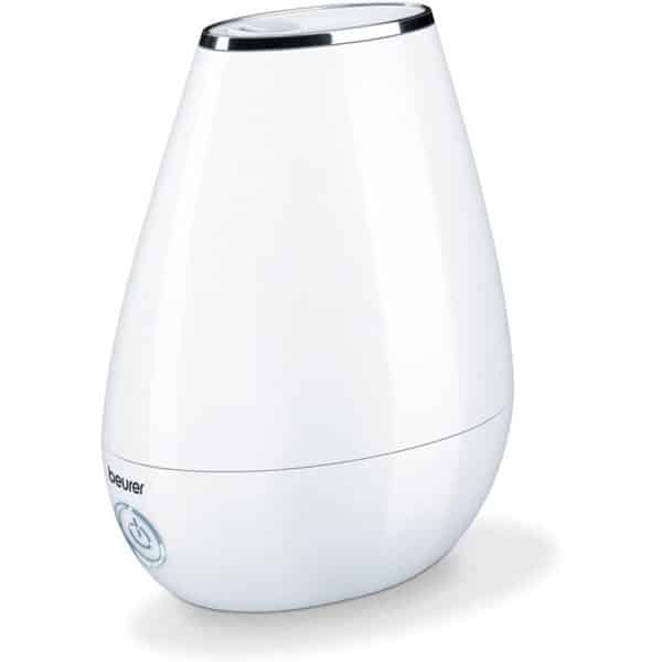 Beurer LB 37 Luftbefeuchter mit mikrofeiner Ultraschall-Zerstäubung, leiser Nachtmodus, Aromafunktion