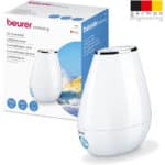 Beurer LB 37 Ultraschall-Luftbefeuchter mit Nachtmodus & Aroma