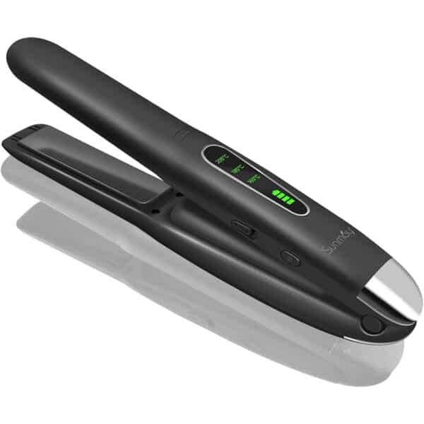SUNMAY Voga 2 in 1 Kabelloser Haarglätter und Lockenwickler