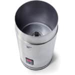 Tchibo Elektrischer Milchaufschäumer, 130ml, Edelstahl, Antihaft, warmer und kalter Milchschaum