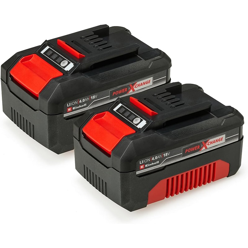 ohne Wandhalterung1 Original Einhell Akku PXC-Twinpack 4,0 Ah Power X-Change2x 4.0 Ah Akku / 900 W