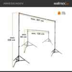Walimex pro Teleskop Hintergrundsystem
