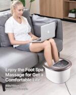 RENPHO Elektrisches Fussmassagebad mit Timer & Temperatur