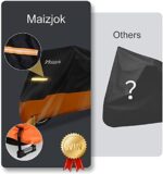Maizjok Wasserdichte Motorradabdeckung für den Winter - Indoor und Outdoor