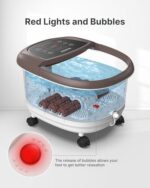 RENPHO Elektrisches Fussmassagebad mit Timer & Temperatur