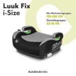 LIONELO LUUK FIX i-Size Kindersitz,