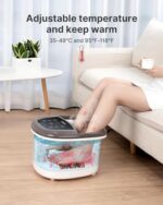 RENPHO Elektrisches Fussmassagebad mit Timer & Temperatur