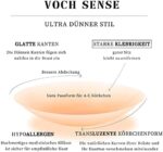 VOCH GALA 2 Paar Nippelpads Wiederverwendbare, Ultrathin
